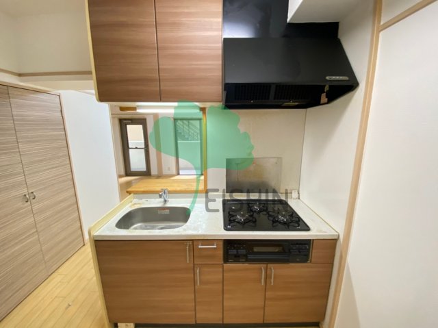 キッチン　シンプルな清潔感のあるキッチンです！