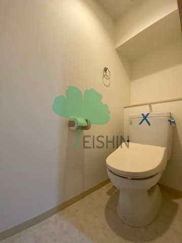 トイレ　清潔感のあるトイレです。