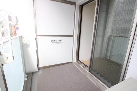 バルコニー　※別部屋の写真です