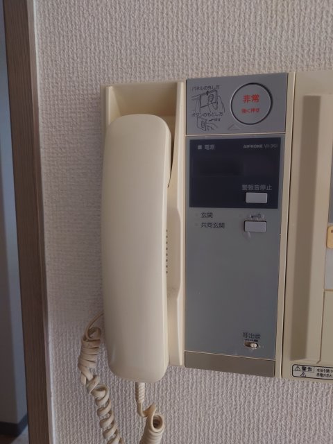 セキュリティ　同物件別号室の写真です。