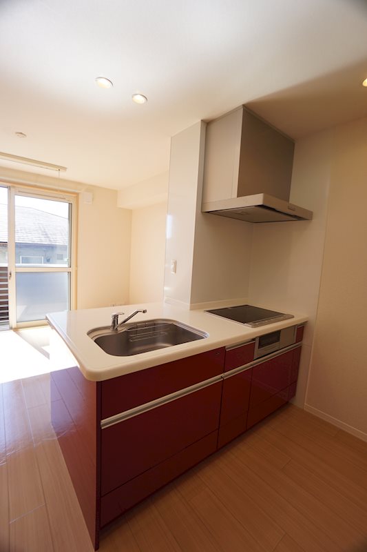 キッチン　広めのキッチンでお料理もらくちんです♪