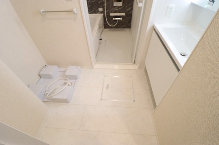 洗面設備　洗面所 洗髪洗面化粧台あり