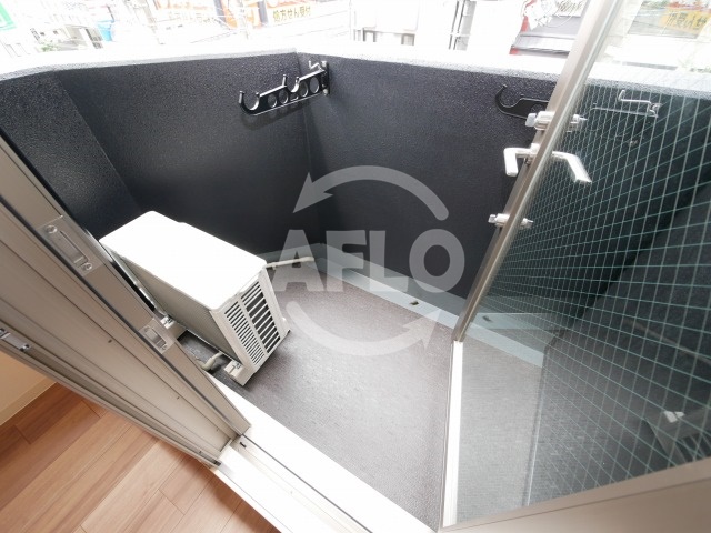 バルコニー　プレサンス堺筋本町駅前シェル　バルコニー