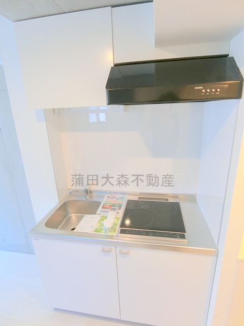 キッチン　２口IHコンロのキッチン