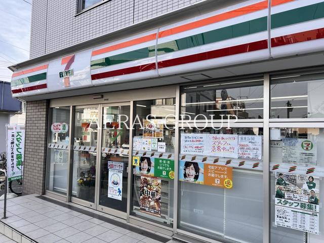 コンビニ　セブン-イレブン 鬼越駅前店（コンビニ）まで90m