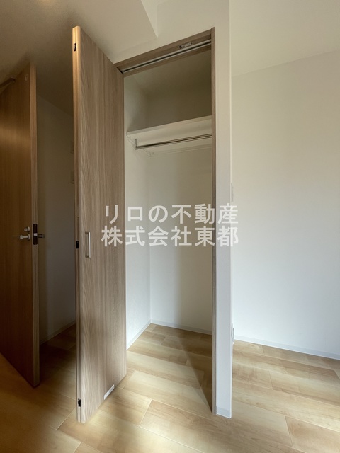 収納　奥行のある収納付です！増えがちな荷物をもスッキリ収納できます