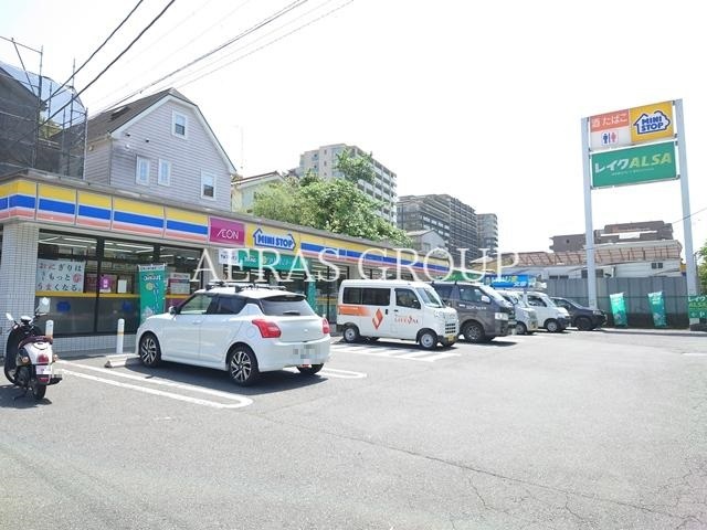 コンビニ　ミニストップ 多摩永山店（コンビニ）まで448m