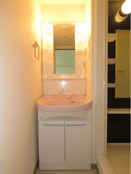 洗面設備　※他号室のお写真です。