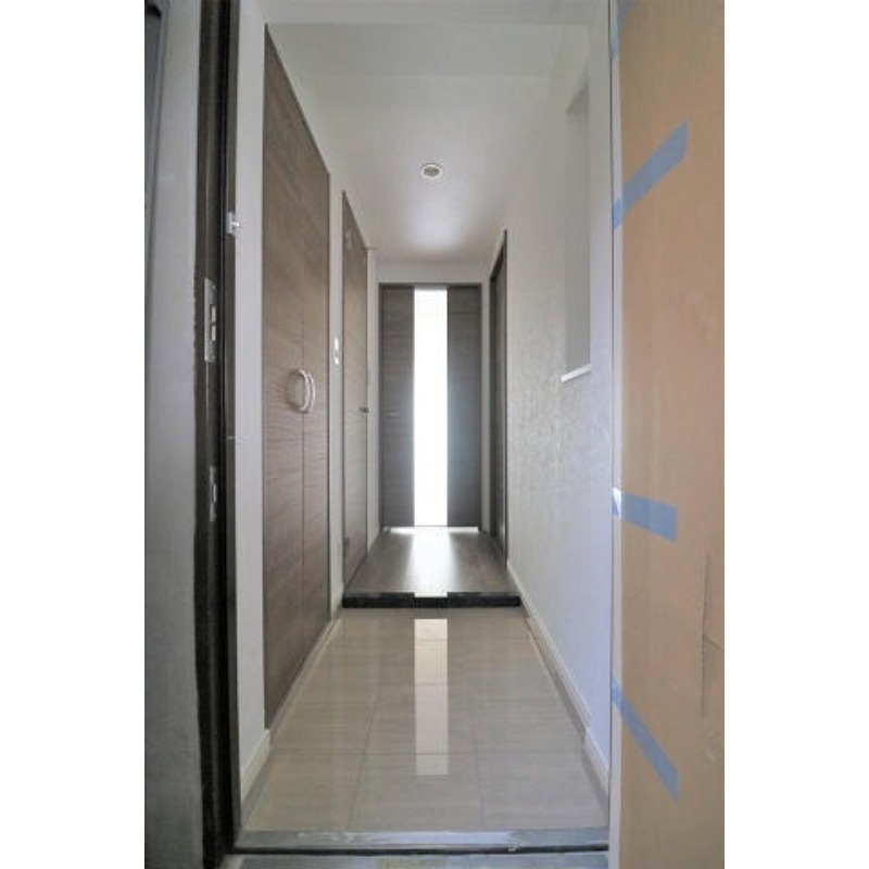 玄関　開放感のある玄関ですね