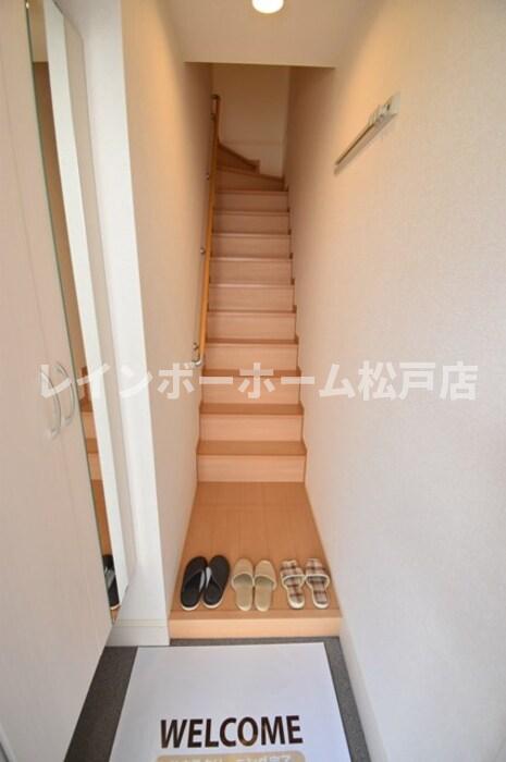 玄関　ゆったりとした玄関です