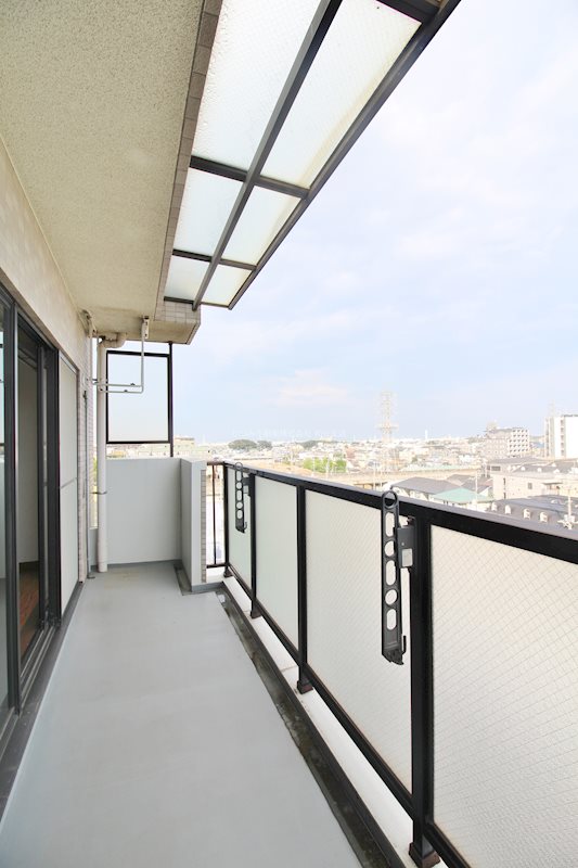 バルコニー　他号室参考写真
