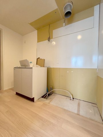 キッチン　※建築中の写真です（※2026年4月12日撮影）