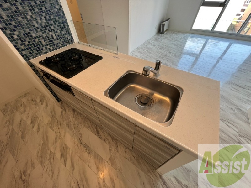 キッチン　キッチンはスペースも広々していて使いやすそうですよ！