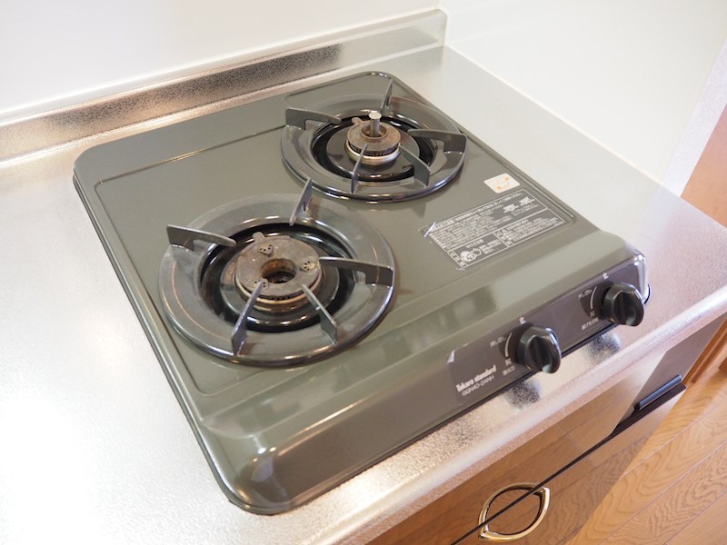 キッチン　ガスコンロ