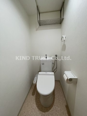 トイレ　ゆったりとした空間のトイレです