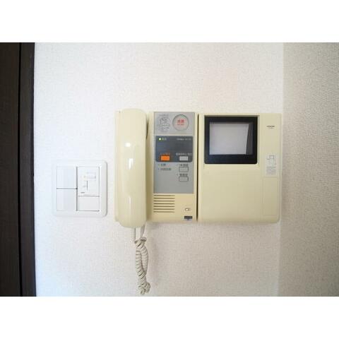 セキュリティ　インターホンです