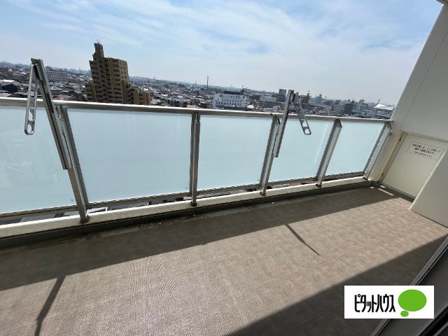バルコニー　他号室の写真です。