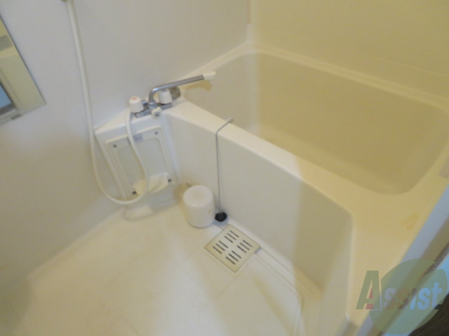 バス・シャワールーム　お風呂はこちらのユニットバスになりますよ