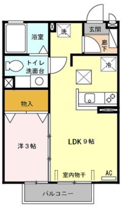 サンハイム原田の間取り写真