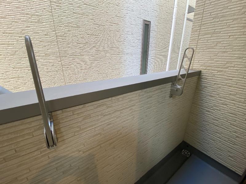 バルコニー　※同シリーズ物件モデルルームの写真です