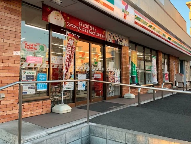 コンビニ　セブンイレブン川崎下作延店（コンビニ）まで506m