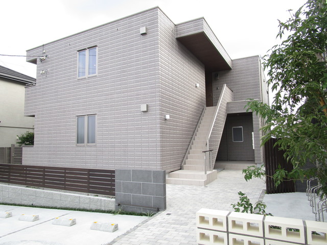 建物外観　ペット共生賃貸住宅　犬猫混合・複数飼育相談可