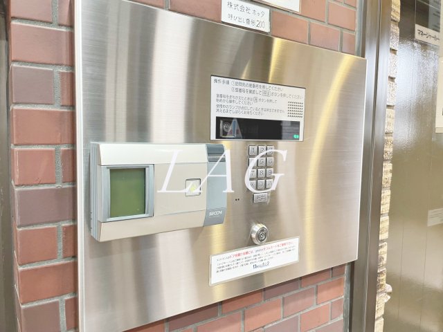セキュリティ　オートロックです。