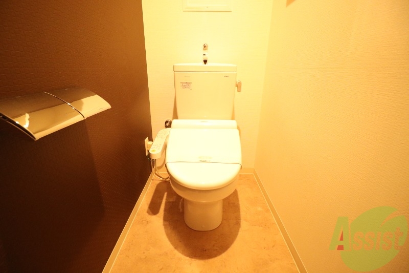 トイレ　快適に使用できる、清潔感にこだわったトイレです。