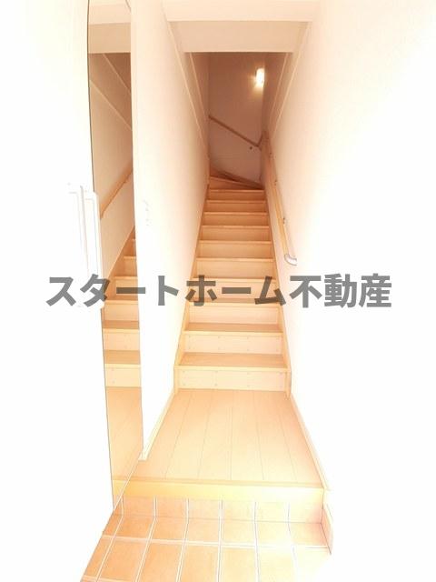 玄関　収納もある玄関です