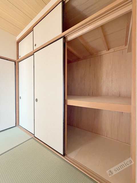 収納　室内をスッキリと見せることができる。充実収納です♪♪