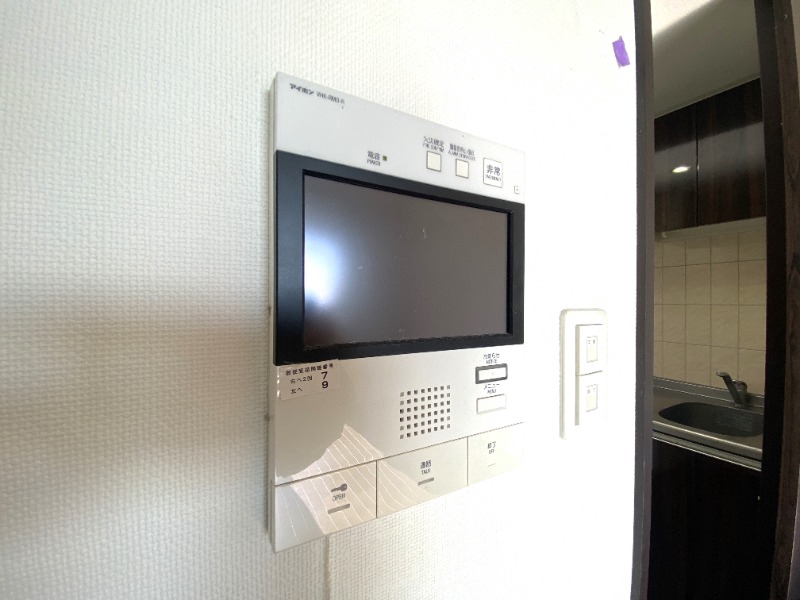 セキュリティ　顔が見えて安心モニターホン！