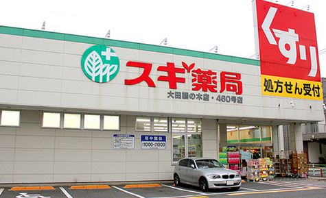 ドラックストア　スギ薬局大田鵜の木店（ドラッグストア）まで426m