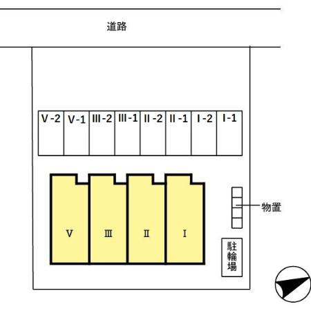 駐車場　区画図