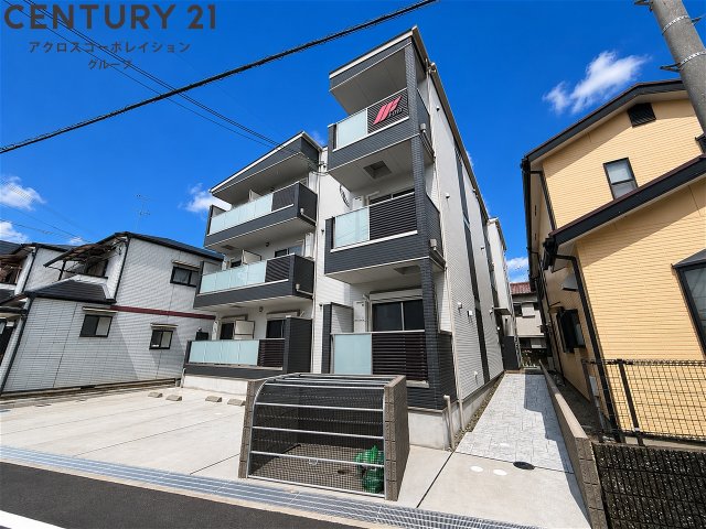建物外観　オートロック付きで安心です！
