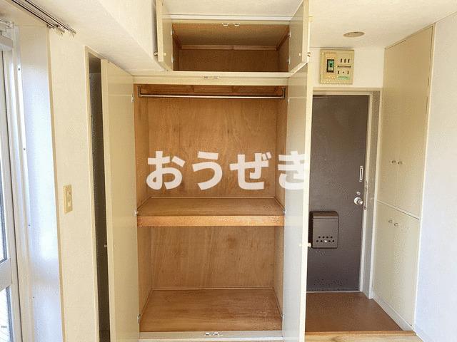 収納　広々とした収納！