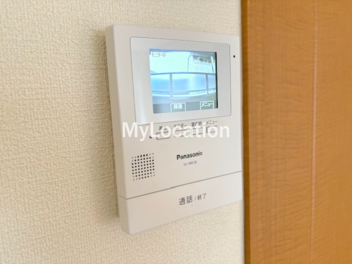 セキュリティ　☆モニター付きインターホンです☆