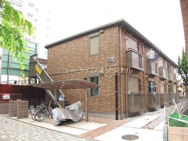 建物外観　セキスイハイム施工のデザイナーズ物件