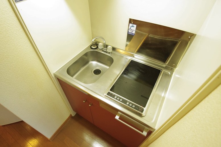 キッチン　2口の電気コンロです。