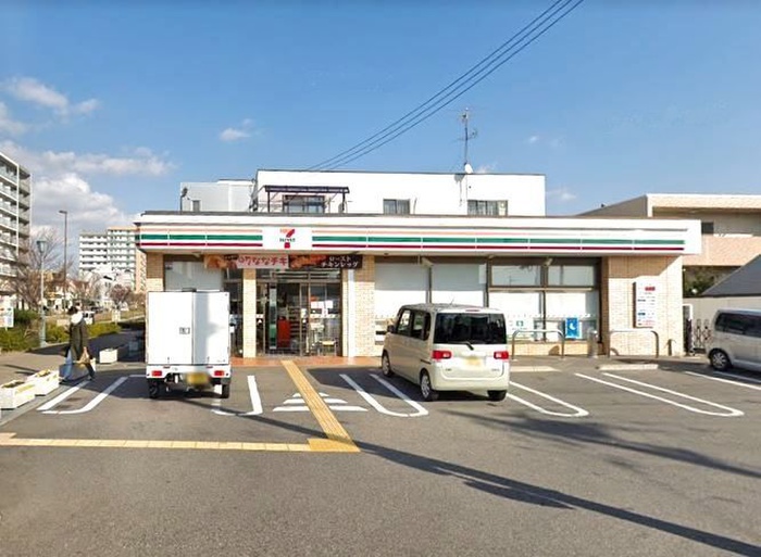 コンビニ　セブン-イレブン 神戸須磨行幸町店（コンビニ）まで1000m
