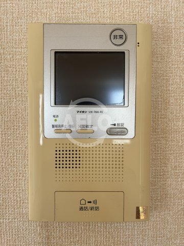 セキュリティ　アースブルージュ　モニター付きインターホン