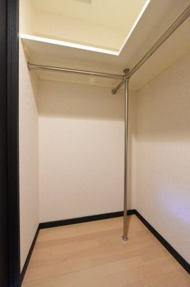 収納　広々とした収納です。