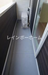 バルコニー　落ち着いた時間を過ごせるバルコニーです