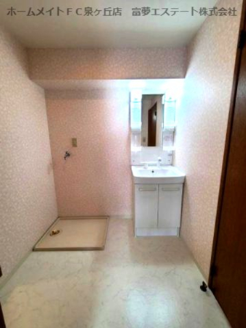 洗面設備　※同物件・反転タイプの写真