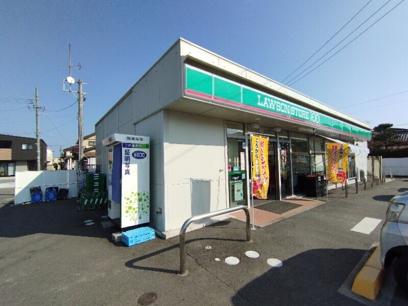 コンビニ　ローソンストア100　岡崎中島町店（コンビニ）まで629m