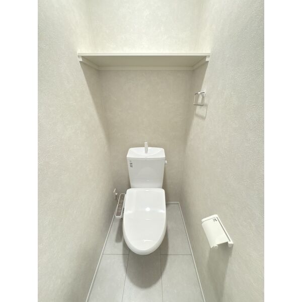 トイレ　清潔感のあるトイレです。