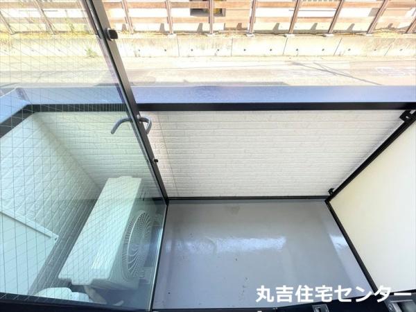 バルコニー　※写真は同タイプの101号室