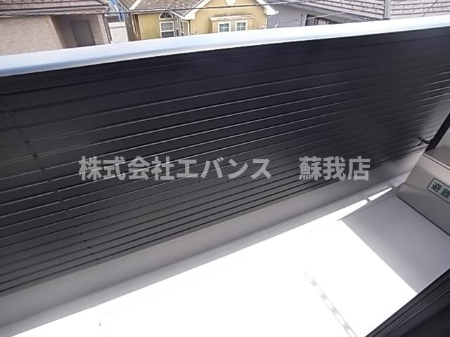 バルコニー　落ち着いた時間を過ごせるバルコニーです