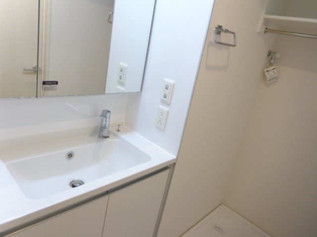 洗面設備　別部屋の写真です。