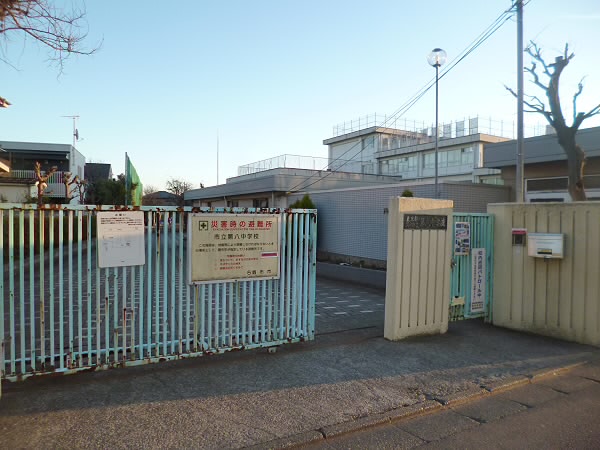 中学校　第八中学校（中学校）まで1900m