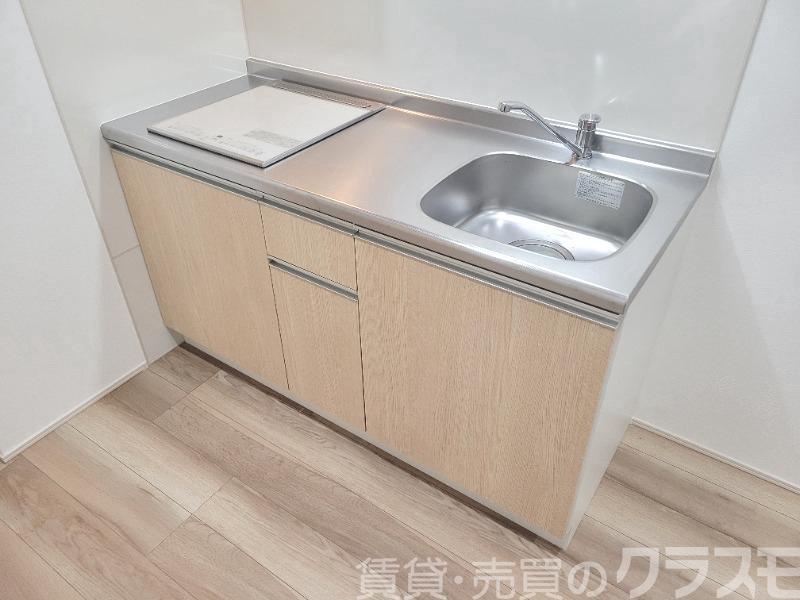 キッチン　２口ＩＨシステムキッチン♪